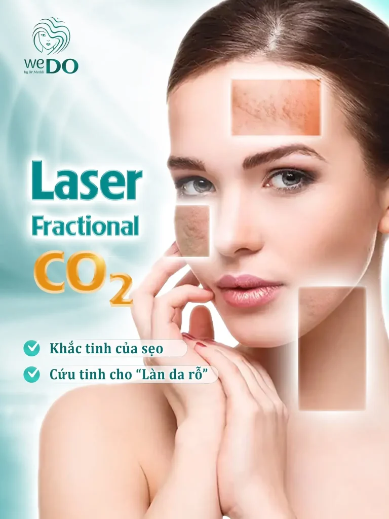 Công nghệ Laser Fractional CO2 | WeDo Skin Clinic