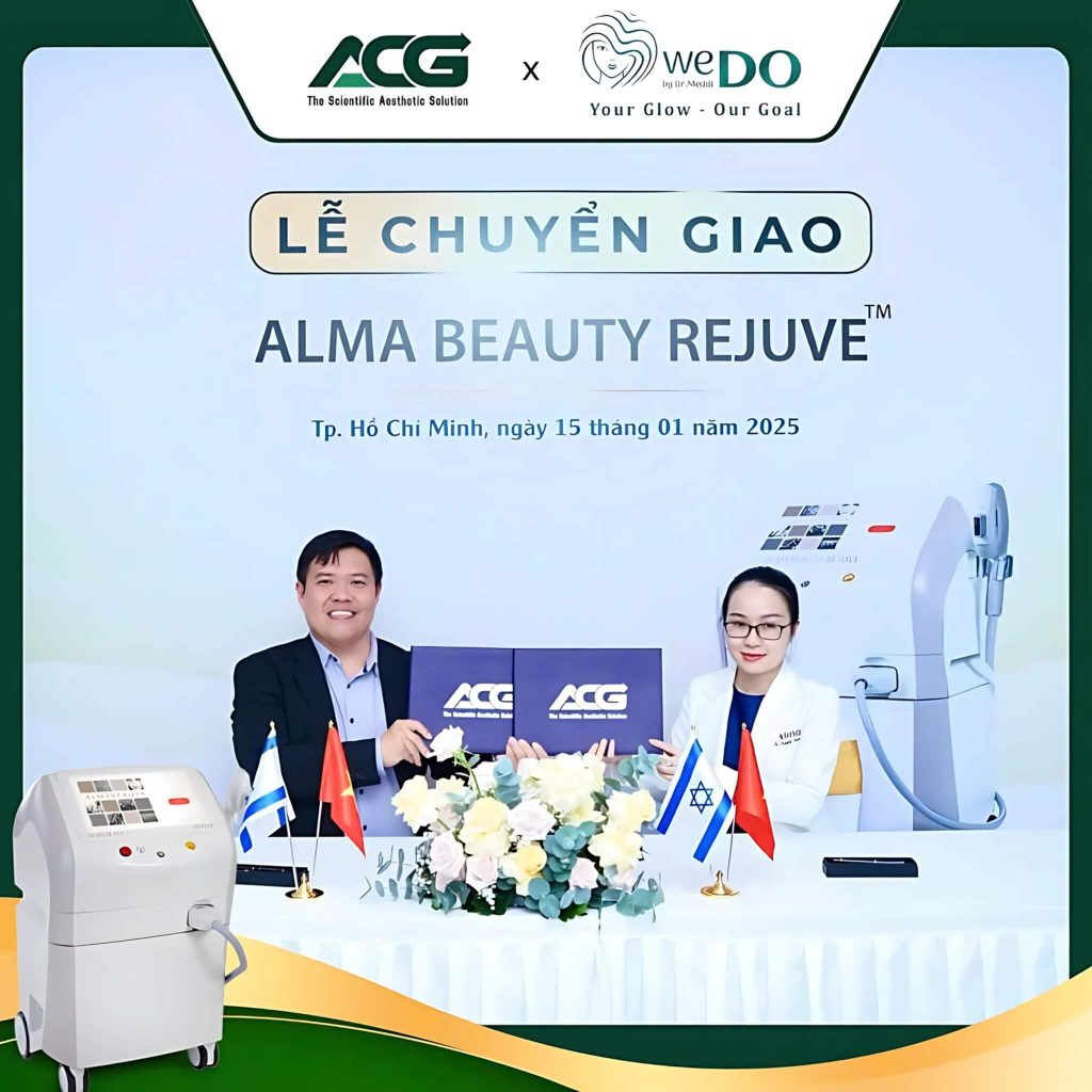 Alma Rejuve Beauty - The exclusive combination of Dye-PL and AFT elevates rejuvenation effectiveness.