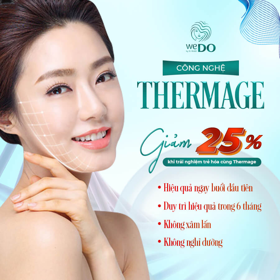 Làn da không tuổi – Đẹp không cần đợi! Giảm ngay 25% khi trải nghiệm liệu trình Thermage!